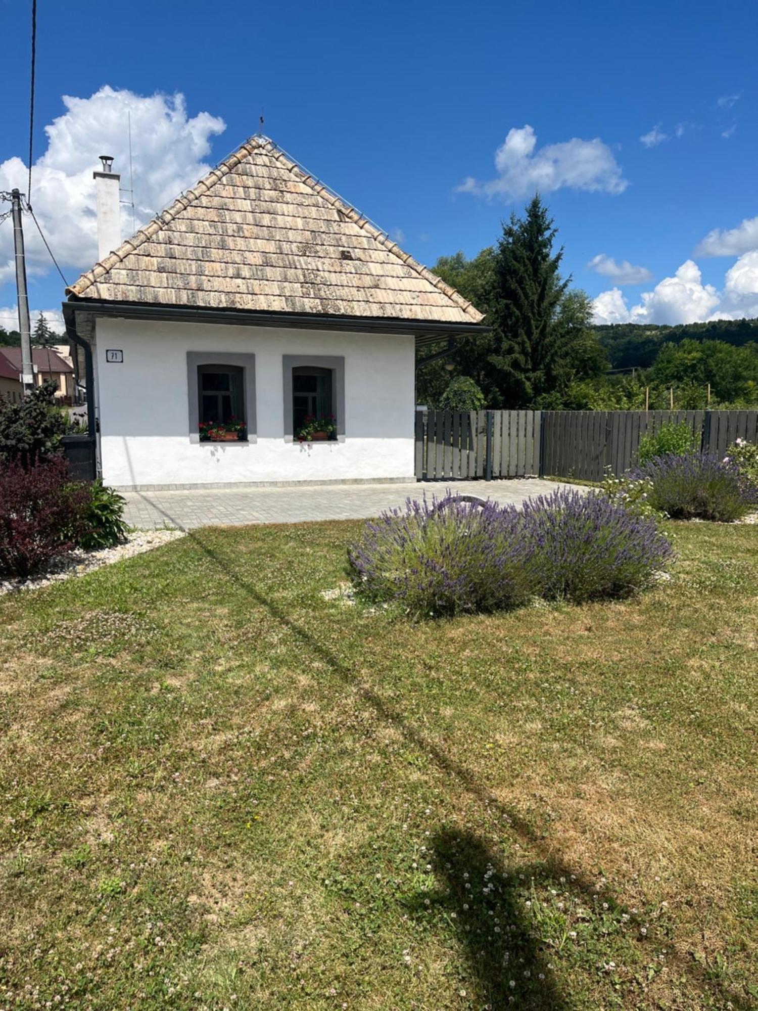 Biely Domcek So Zahradou V Malej Obci Holiday home *